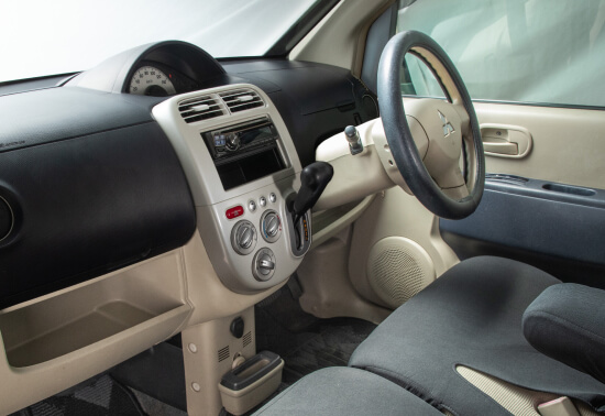 車内のキレイさにとことんこだわって